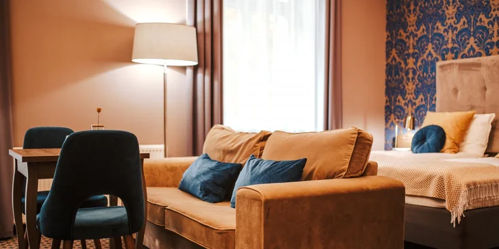 V súlade s prírodou: hotel obklopený parkom, s jazierkom, wellness a polpenziou