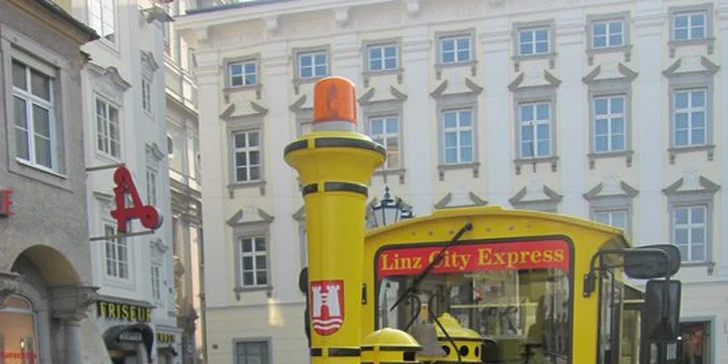 Pobyt v 3* hoteli v centre Linzu: raňajky a okružná jazda turistickým vláčikom