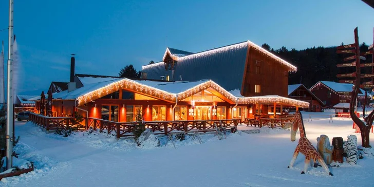 Pobyt priamo v SKI stredisku Snowland Valča v nových apartmánoch Humno vo Valči s množstvom atrakcií a atraktívnymi zľavami na SKIPASY