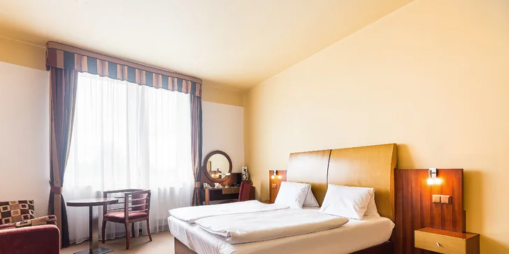 Pobyt v hoteli kúsok od Brnenskej priehrady s raňajkami a vstupom do wellness