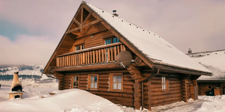Malebná rodinná dovolenka v drevenom zrube v horehronskej obci Telgárt, až pre 11 ľudí