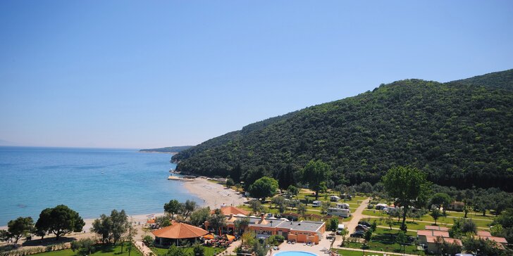 Chorvátsky Rabac: dovolenka v mobilnom domčeku pre 5 osôb, 50 m na pláž a bazény