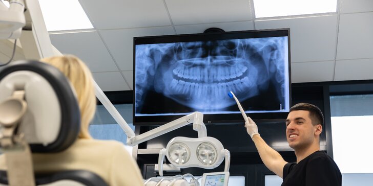 Digital Dental Clinic: vstupné vyšetrenie, dentálna hygiena, bielenie zubov alebo zľava na neviditeľný strojček