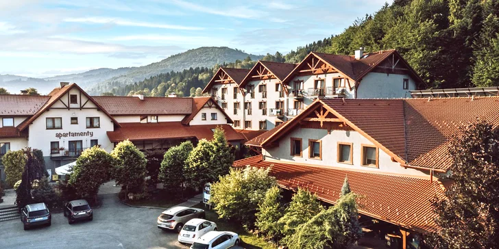 Poľské Beskydy: skvelá lokalita, raňajky alebo polpenzia a wellness neobmedzene