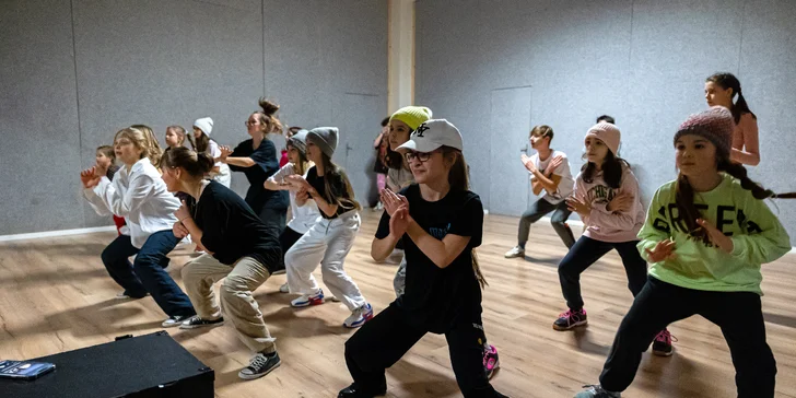 Hip-hopový tanečný kurz pre všetky deti - 8 lekcií