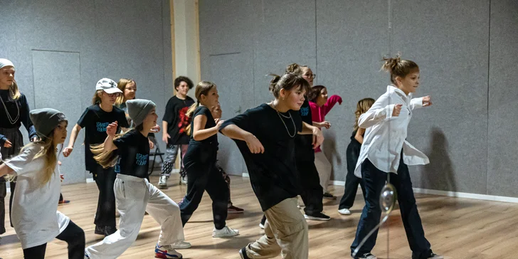 Hip-hopový tanečný kurz pre všetky deti - 8 lekcií