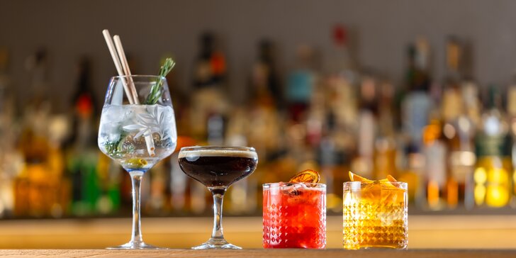 Miešaný drink alebo otvorené vouchery na konzumáciu v hodnote 20, 30 alebo 40 € v Emporio Lounge Bar