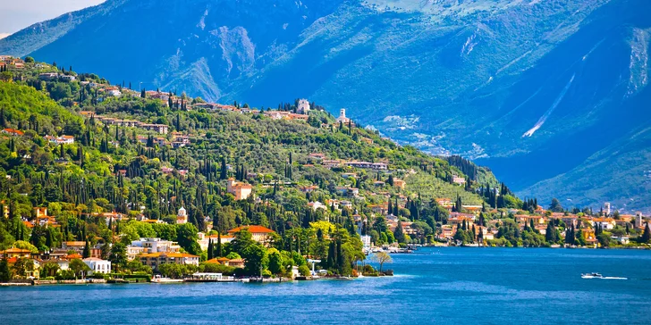 Dovolenka pre pár a rodinu na brehu Lago di Garda: raňajky, wellness aj bicykle