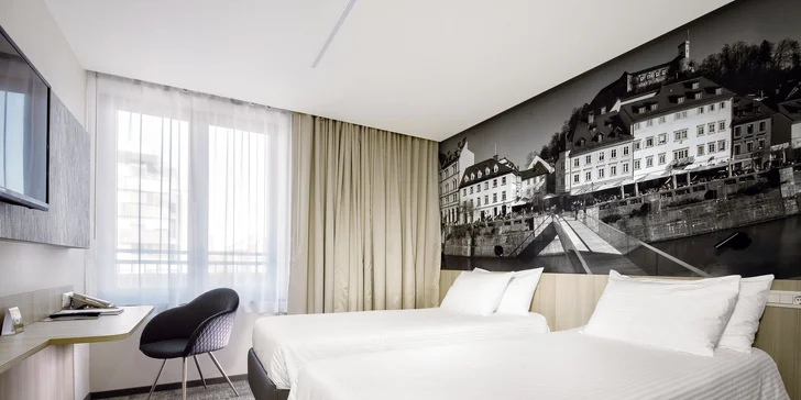 Dovolenka v slovinskej Ľubľane: 3* hotel v centre s raňajkami