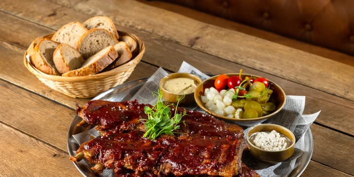 Až 2 kg Rebierok v Alžbetke pre štyroch a k tomu dobré pivko
