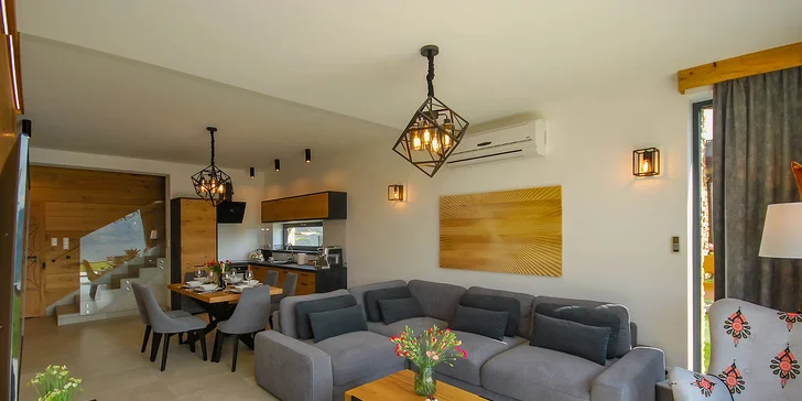 Luxusné apartmány s výhľadom na Čorštýnske jazero: sauna na izbe, požičanie bicyklov zdarma