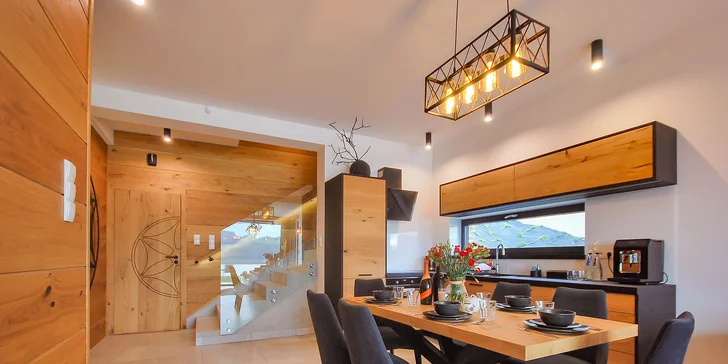 Luxusné apartmány s výhľadom na Čorštýnske jazero: sauna na izbe, požičanie bicyklov zdarma