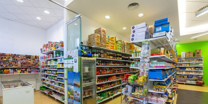 Poukazy na nákup v predajni Exotické potraviny v hodnote 20 alebo 30 €