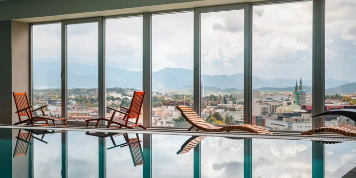 Romantický pobyt s panoramatickým wellness v Žiline