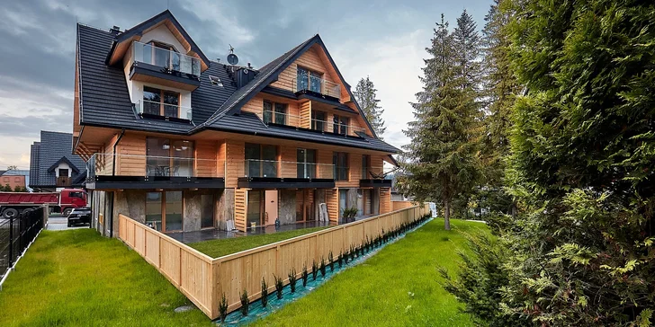 Štýlové apartmány v Zakopanom s výhľadom na Tatry, hneď pri malom lyžiarskom stredisku