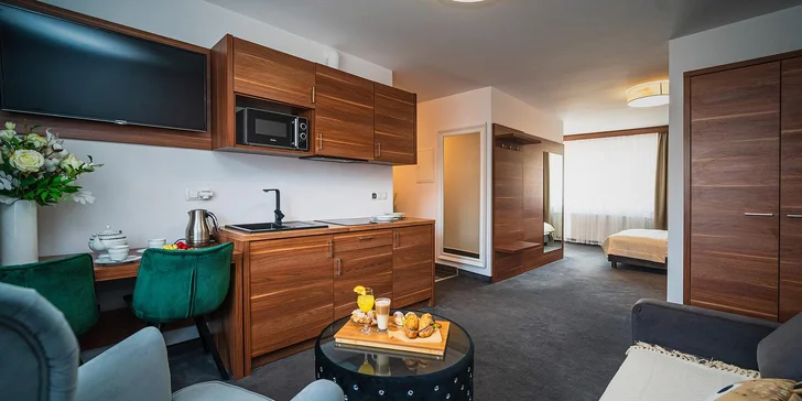 Luxusné apartmány v Zakopanom až pre 6 osôb: v cene raňajky i sauna
