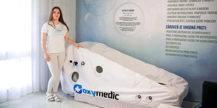 Regeneračný pobyt v hyperbarickej kyslíkovej komore v LIFEoxygen Žilina