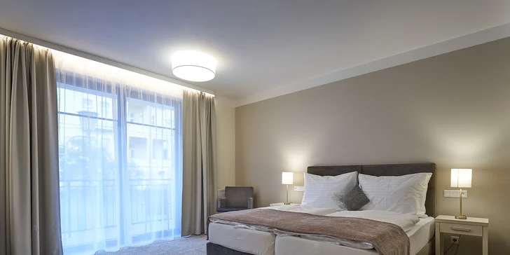 4* pobyt v centre Mariánskych Lázní: neobmedzený wellness, možnosť procedúr