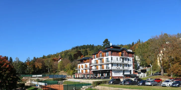 4* pobyt v centre Mariánskych Lázní: neobmedzený wellness, možnosť procedúr
