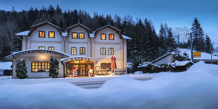 Útulný rodinný penzión v Slovenskom raji: polpenzia, zľavy aj nový vonkajší wellness