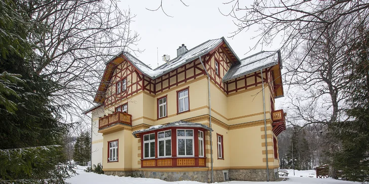 Nezabudnuteľný pobyt v prekrásnej Ville Meribel**** v Tatranskej Lomnici