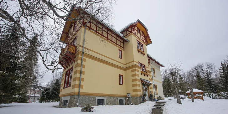 Nezabudnuteľný pobyt v prekrásnej Ville Meribel**** v Tatranskej Lomnici