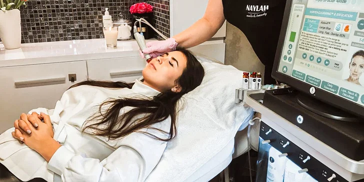 Ošetrenie prístrojom Hydrafacial alebo mezoterapia Dermapenom
