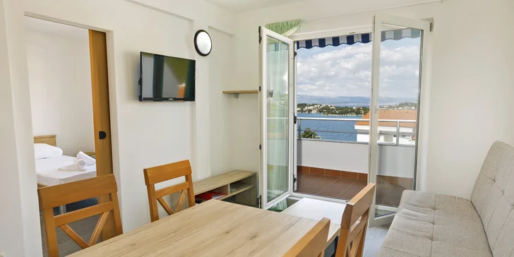 Dovolenka na ostrove Šolta - apartmány až pre 4 osoby len 150 m od mora