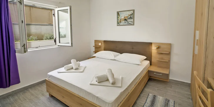 Dovolenka na ostrove Šolta - apartmány až pre 4 osoby len 150 m od mora