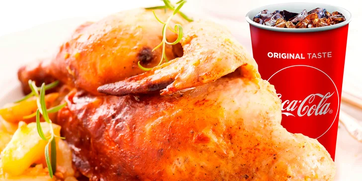 PiPi Grill: Chrumkavé kurča s prílohou a nápojom alebo šalát s BIO limonádou