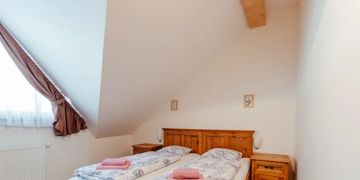 Pobyt v krásnom prostredí Veľkej Fatry len 3 km od Vlkolínca: apartmány a drevenice s kuchyňou, terasou a príjemným wellness