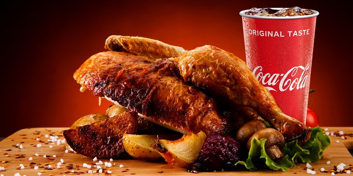 PiPi Grill: Chrumkavé kurča s prílohou a nápojom