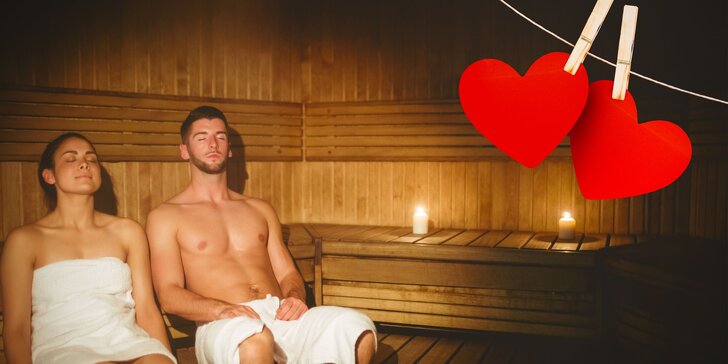 Valentínske saunovanie aj s masážami
