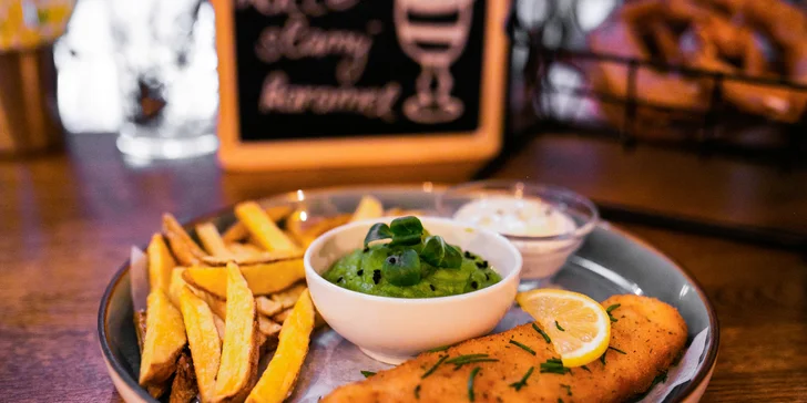 Lahodné Fish and Chips u pána Wafličku v centre Žiliny