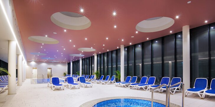 Moravske Toplice v Slovinsku: 4* hotel s polpenziou, neobmedzený termálny bazénový komplex a saunový svet