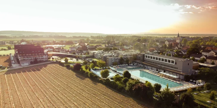 Moravske Toplice v Slovinsku: 4* hotel s polpenziou, neobmedzený termálny bazénový komplex a saunový svet
