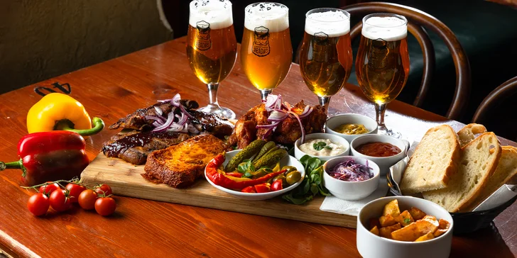 Pánsky večer v Beer Park: Pivo, biliard a poctivé mäso či pizza