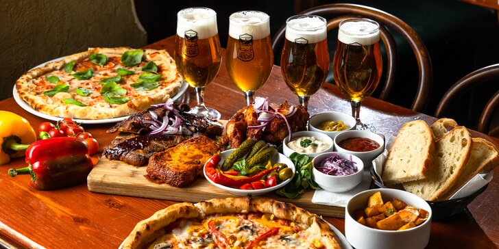 Pánsky večer v Beer Park: Pivo, biliard a poctivé mäso či pizza