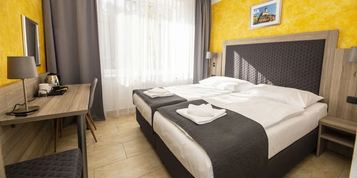 Čarovná dovolenka v Českom Krumlove: hotel 10 minút od historického centra a raňajky