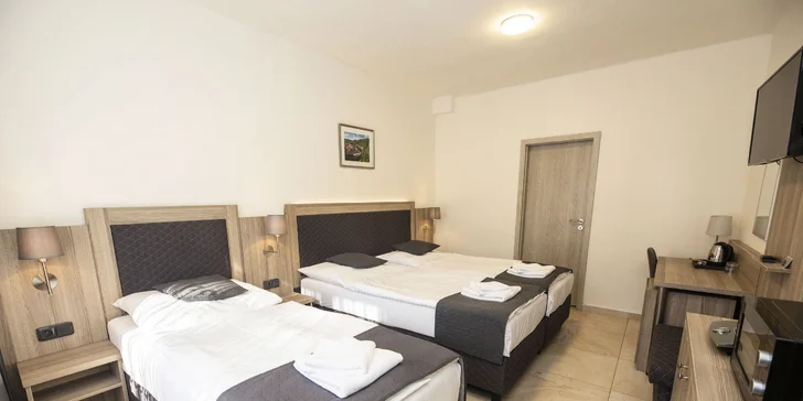 Čarovná dovolenka v Českom Krumlove: hotel 10 minút od historického centra a raňajky