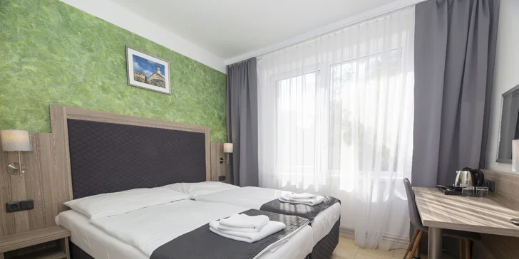 Čarovná dovolenka v Českom Krumlove: hotel 10 minút od historického centra a raňajky