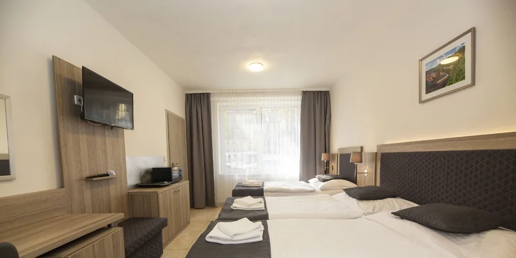 Čarovná dovolenka v Českom Krumlove: hotel 10 minút od historického centra a raňajky