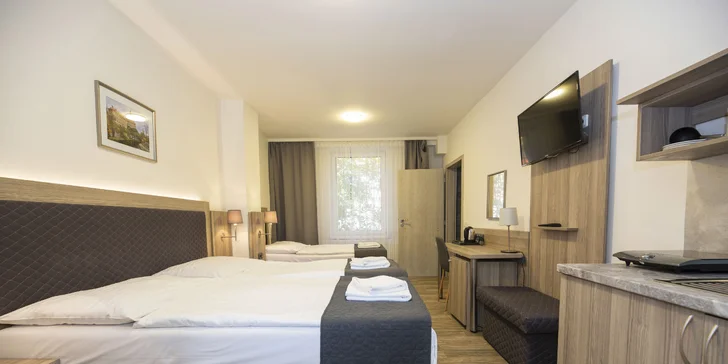 Čarovná dovolenka v Českom Krumlove: hotel 10 minút od historického centra a raňajky
