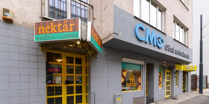 Sladká či slaná wafla/palacinka: v ponuke aj ako menu s polievkou