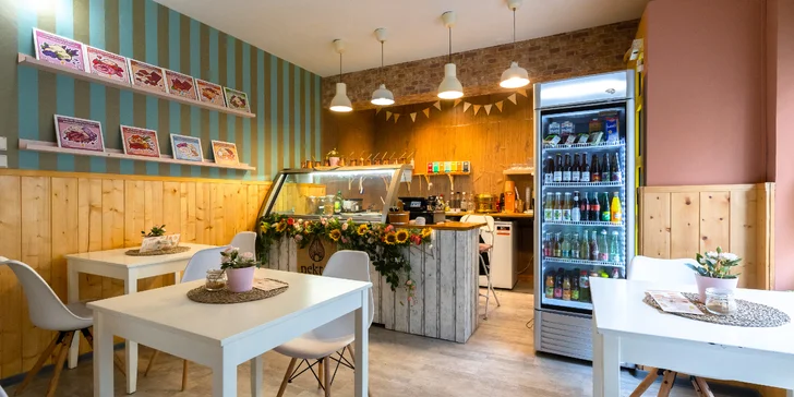 Sladká či slaná wafla/palacinka: v ponuke aj ako menu s polievkou