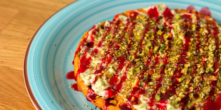 Sladká či slaná wafla/palacinka: v ponuke aj ako menu s polievkou