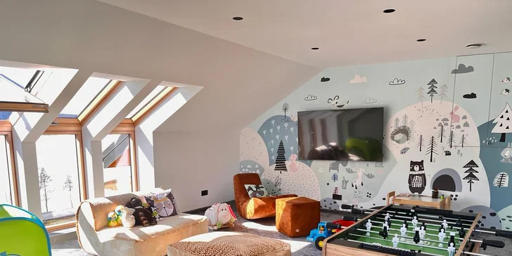 Luxusné apartmány s výhľadom na Čorštýnske jazero: sauna na izbe, požičanie bicyklov zdarma