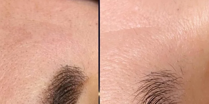 Permanentný make-up obočia alebo očnej linky aj mikropigmentácia pier v Diva Beauty
