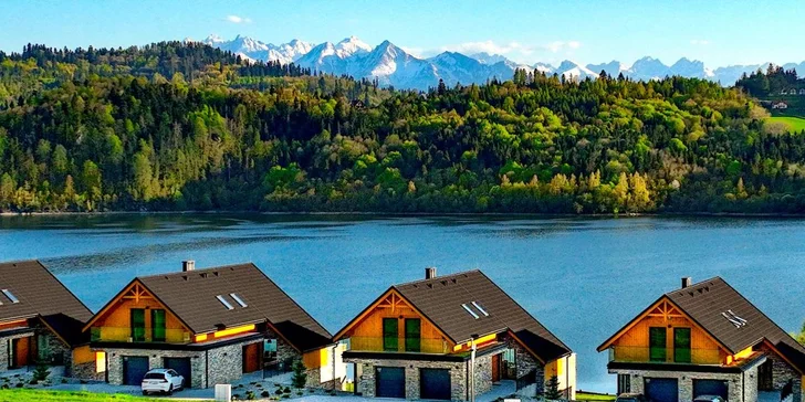 Luxusné apartmány s výhľadom na Čorštýnske jazero: sauna na izbe, požičanie bicyklov zdarma