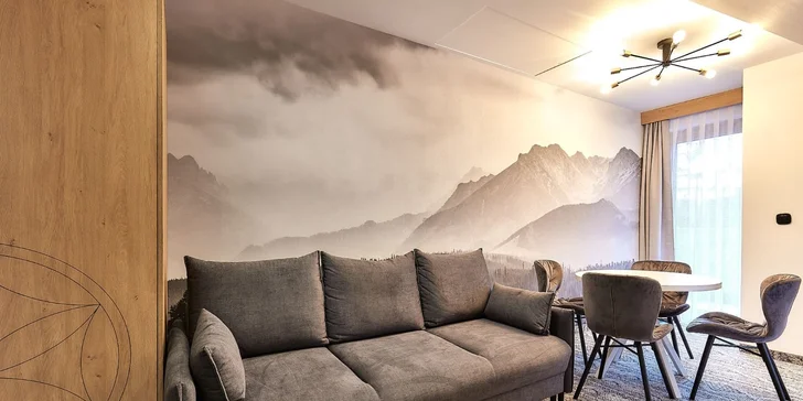 Štýlové apartmány v Zakopanom s výhľadom na Tatry, hneď pri malom lyžiarskom stredisku